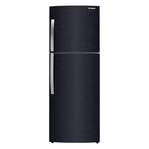 ثلاجة نوفروست فريش، 2باب، 336 لتر، FNT-B400KB - اسود