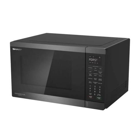 ميكروويف شارب إنفرتر مع شواية، 34 لتر، R-340GRI-BS2 - أسود