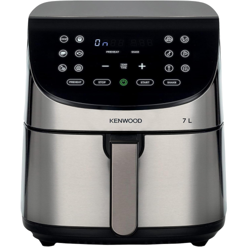 اير فراير كينوود، سعة 7 لتر، 1800 وات، HFM80.000SS - فضي