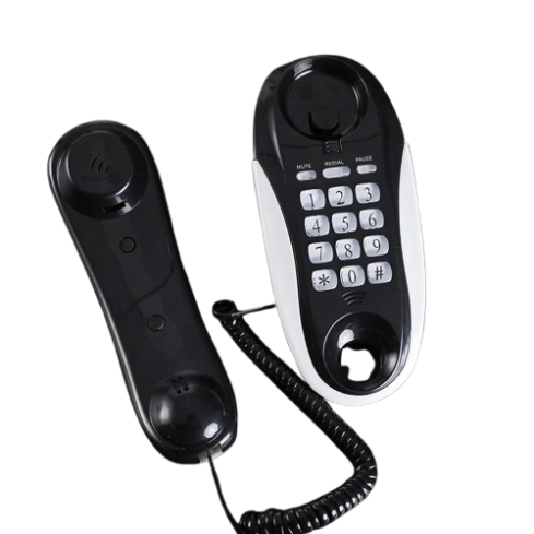 El Adl Tech 101BE Corded Landline Phone- White