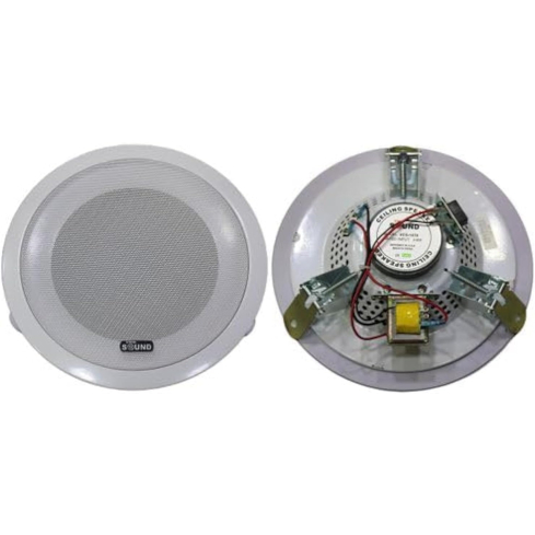 سماعة فيو ساوند للسقف، 6.5 بوصة، VCS-1678 - أبيض