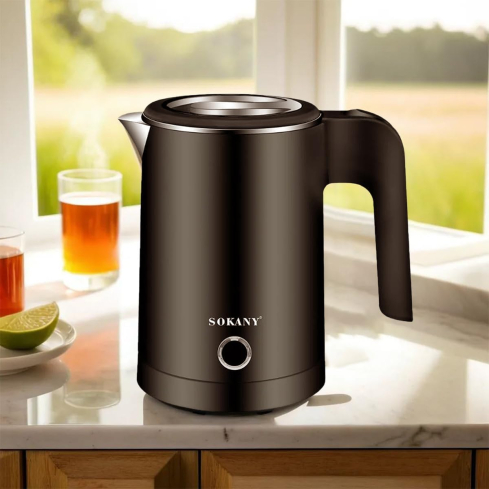 غلاية كهربائية سوكاني 0.5 لتر – 600 وات بفلتر وإيقاف تلقائي