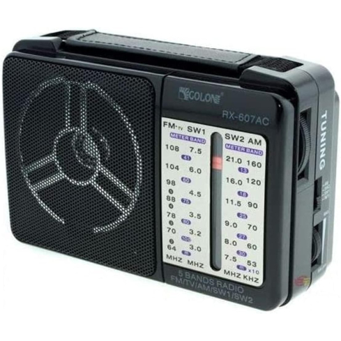 راديو جولون ، RX-607 AC - أسود
