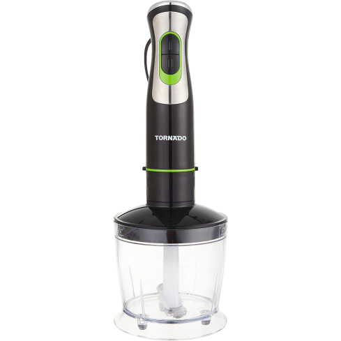 خلاط يدوي متعدد الاستخدام تورنيدو، 800 مل، 400 وات، THB-400CH - اسود