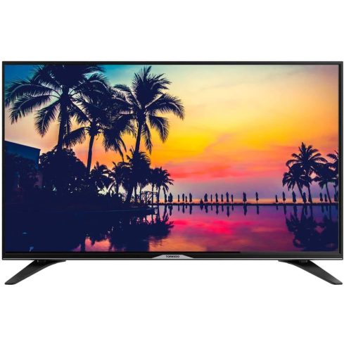 تلفزيون تورنيدو LED، مقاس 43 بوصة، بدقة FHD، بريسيفر داخلي، 43ER9300E - اسود