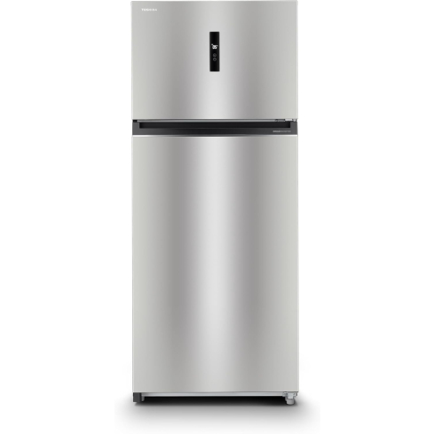 ثلاجة توشيبا نوفروست ، 535 لتر، انفرتر، ستانلس ستيل - GR-RT702WE-PMN(02)