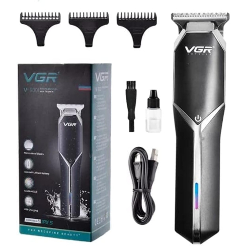 ماكينة قص شعر في جي آر قابلة للشحن بروفيشنال، V-930 - أسود