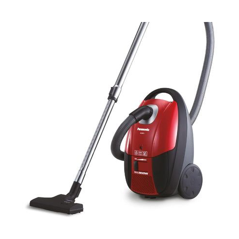 مكنسة كهربائية باناسونيك MC-CG711 ديلوكس سيريز بكيس، 1900 واط - أحمر