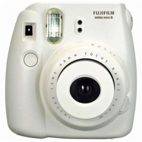 كاميرا فورية فوجي فيلم بولارويد انستاكس ميني 8 - ابيض