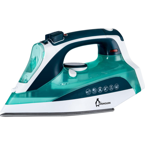 مكواة بخار ٢٦٠٠ واط مع قاعدة سيراميك، سعة خزان ٣٥٠ مل، لون أخضر PI-2600