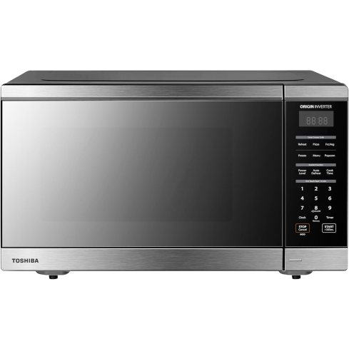 ميكروويف سولو توشيبا بتقنية الانفرتر ديجيتال، 45 لتر، 1200 وات، اسود - ML3-EM45PFI(MB)