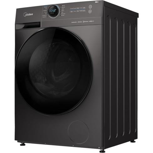 غسالة ميديا تحميل أمامي أوتوماتيك، سعة 9 كجم، إنفرتر، MF200W90B/TT - فضي