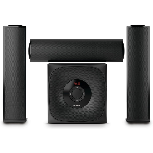 سماعات بلوتوث فيليبس 3×1، اسود - MMS3160B