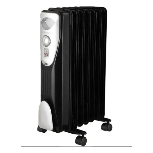 دفاية زيت جاك، 1200 وات، 7 ريشة، اسود - NGH-327B