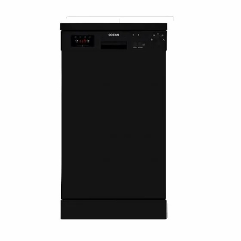 غسالة اطباق سليم اوشن ديجيتال، 10 افراد، 5 برامج، 45 سم، اسود - ODT454DVB