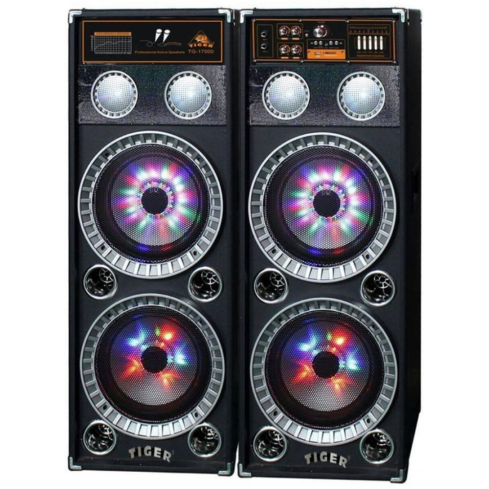 مكبر صوت تايجر، 95 واط، بلوتوث، أسود - TG-17000