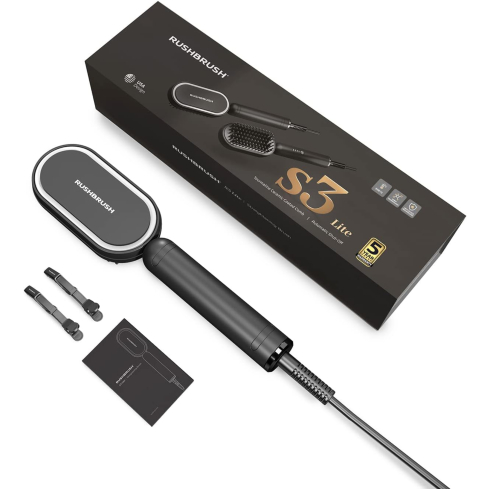 فرشاة فرد الشعر راش براش s3 lite - أسود