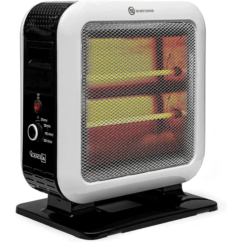 دفاية فريش، 2 شمعة، 2000 وات - أبيض أسود