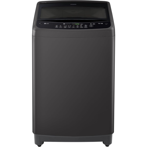 غسالة إل جي تحميل علوي فوق أوتوماتيك بتكنولوجيا الذكاء الاصطناعي، سعة 13 كجم، إنفرتر، T1388NEHGB - رمادي غامق