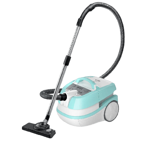 مكنسة كهربائية بوش سيريز 4 للجاف والرطب 3 في 1، 2000 وات، BWD420HYG - فيروزي أبيض