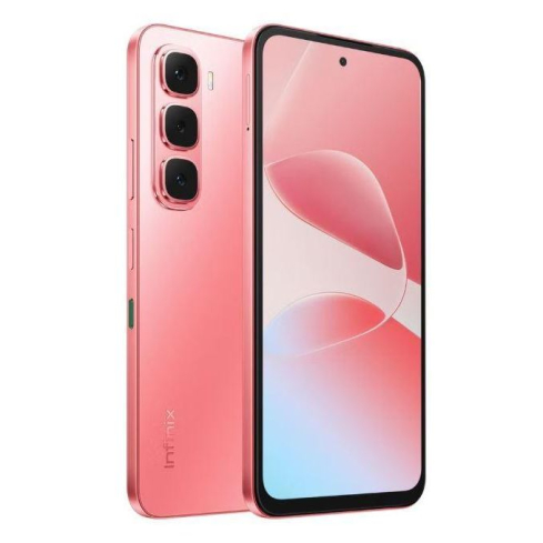 انفنيكس Hot 60i بشريحتين اتصال، 128 جيجابايت، 6+6 جيجا رام، شبكة الجيل الرابع - احمر