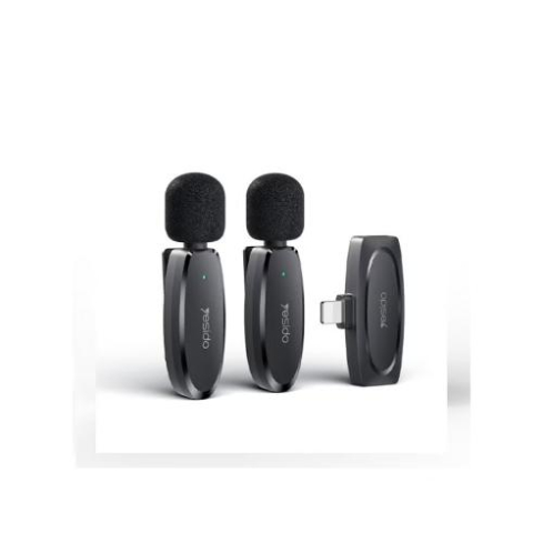 Yesido Dual Wireless Microphone, ip Connector, KR14 Black allows to achieve noise reduction