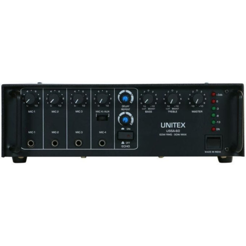 Unitex 7000EU-B Audio Amplifier, 350 Watt - Black