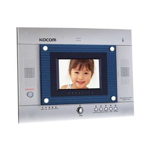 مجموعة انتركم فيديو كوكوم، خط EA1، موديل KCV-356+KC-C50 - فضي