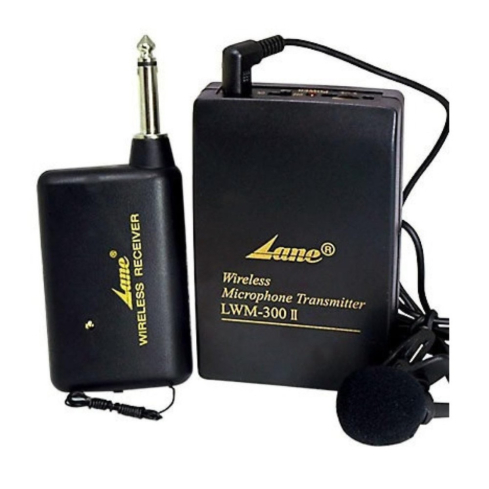مايكروفون لاسلكي لان، WM-300II - أسود