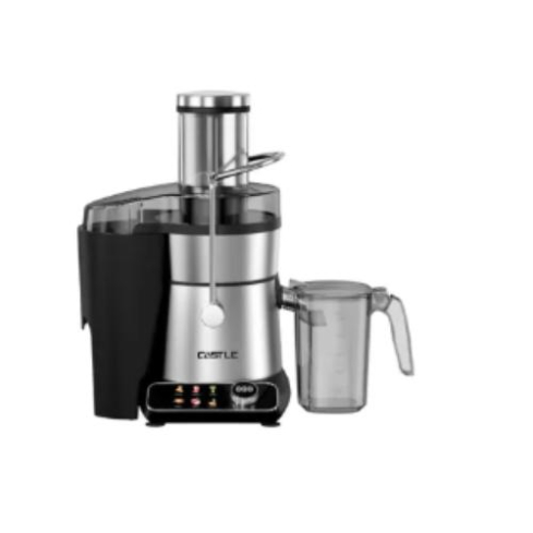 Castle Juice Extractor, 1 Liter, 1400 Watt, Silver Black - JC1460SL
