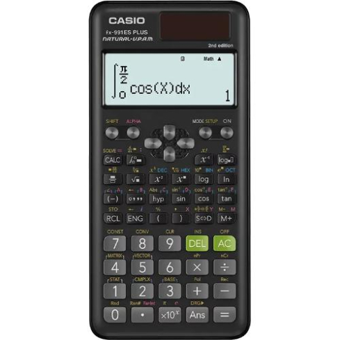 Casio Scientific Calculator, 417 Functions, Black, fx-991ES PLUS-2
