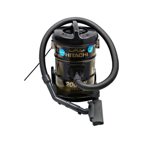 مكنسة برميلية هيتاشي، 2100 وات، فلتر قماش، CV-950F-BK - أسود- ضمان دولي