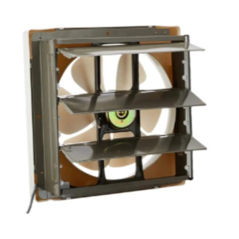 Maxel Bathroom Ventilation Fan, 25cm, White - APB25-5