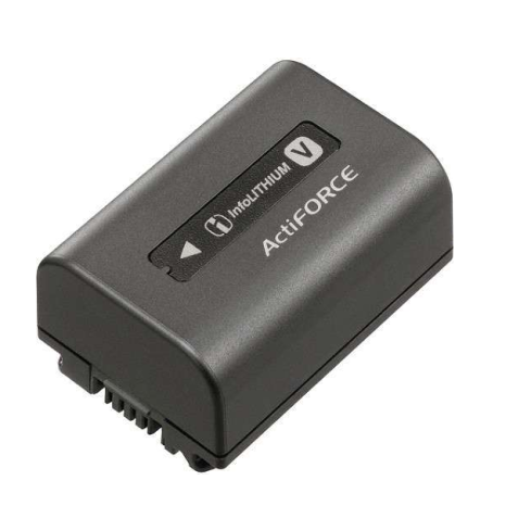 بطارية قابلة لإعادة الشحن لكاميرا سوني NP- FV50، سعة 980 مللي أمبير - أسود