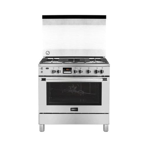 بوتاجاز تيست ماكس زانوسي، 5 شعلة غاز، ZCG92686XA - فضي