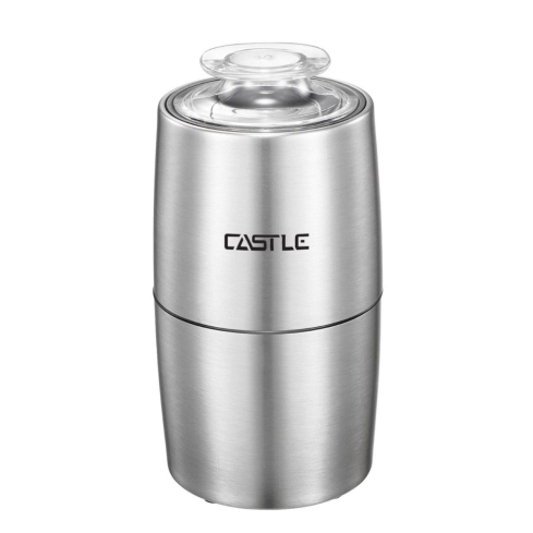 Castle Coffee Grinder, 200 Watt, Stainless Steel - CG2060