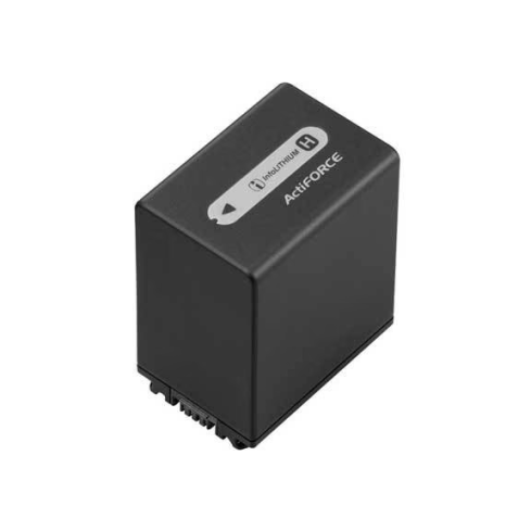 بطارية كاميرا سونى هاندي كام NP-FH100 قابلة للشحن، 3900 مللي أمبير، - أسود