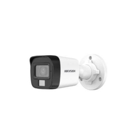 Hikvision Smart Hybrid Fixed Mini Bullet Camera, 3K , White - DS-2CE16K0T-LPFS 3.6MM