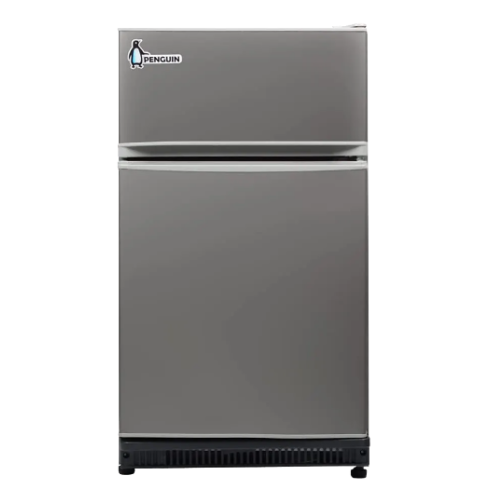 Penguin Mini Bar Refrigerator - 150 Liters, 2 Doors, Silver, FG200L