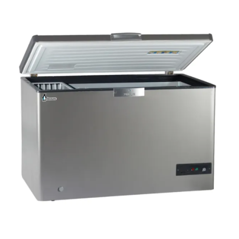 فريزر افقي من بنجوين 404 لتر فضي - ES-461L