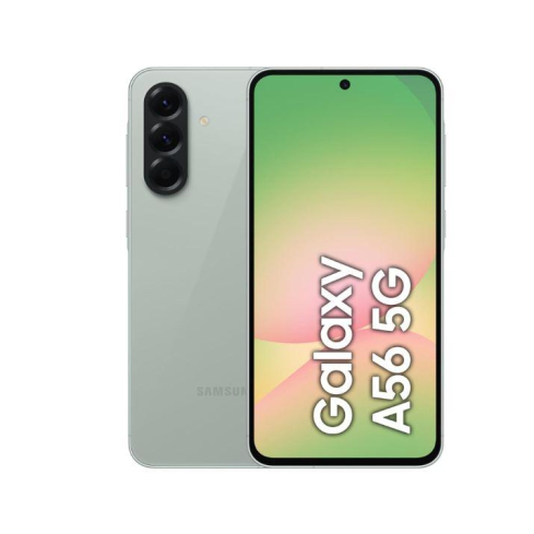 سامسونج جالكسي A56 بشريحتين اتصال، 256 جيجابايت، 8 جيجا رام، شبكة الجيل الخامس - اخضر زيتوني