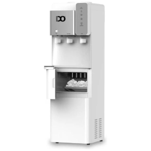 IDO Water Dispenser with Ice Maker – Top Loading – 3 Taps – WDIM500-WHSV