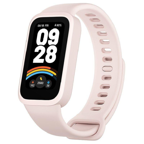 ساعة سمارت شاومي Band 9 Active للنساء، شاشة TFT، مقاس 1.47 بوصة - بينك