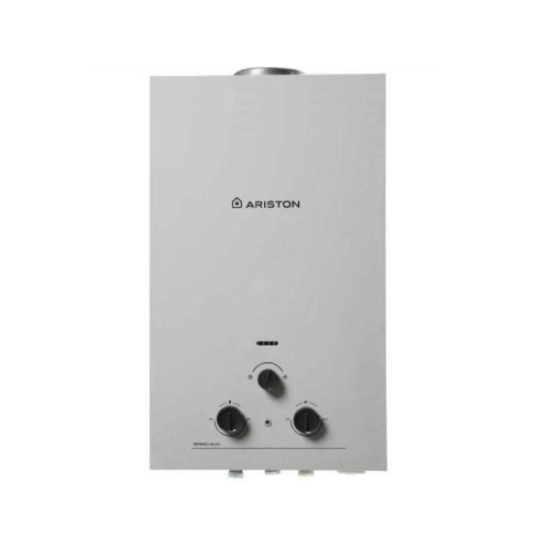 Ariston SPEED EVO 10 NG With ADPT Gas Water Heater, 10 Liters - White