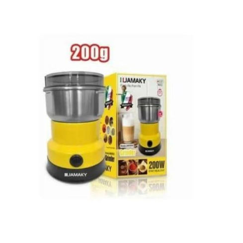 مطحنة قهوة 200 واط JMK-9005 - أصفر
