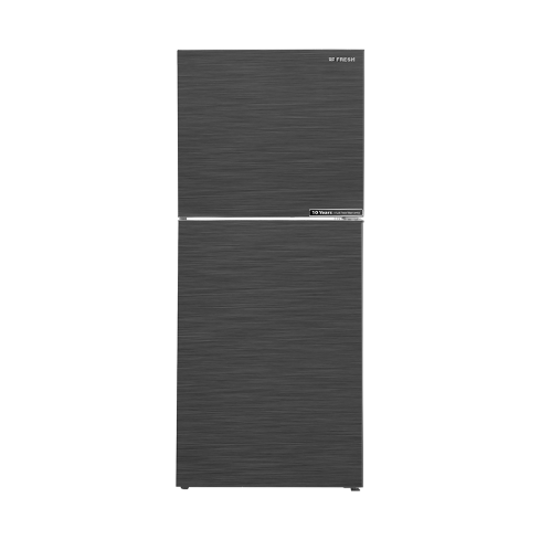 Fresh No Frost Refrigerator, 397 Liters, 2 Doors, Black, FNT-BS470BB
