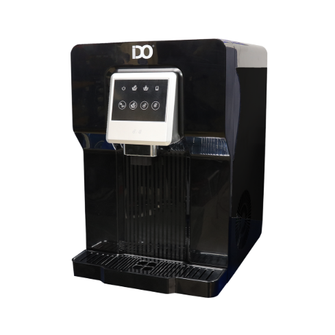 موزع مياه IDO WDIMD502-BK مع صانع ثلج، أسود وفضي
