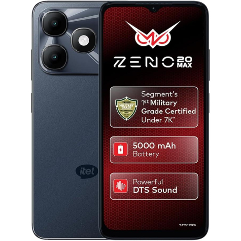 Itel A90 64GB 3+5GB RAM Black