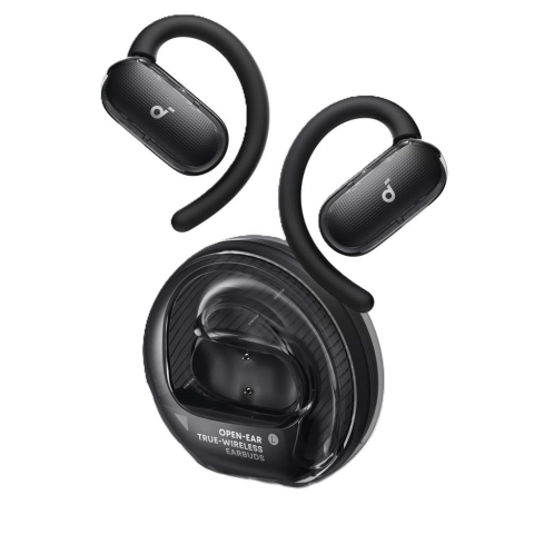 سماعة اذن ايربودز انكر Soundcore V40i، حتى 21 ساعة، اسود - A3878H11