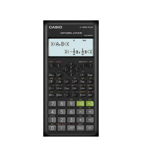آلة حاسبة كاسيو الاصدار الثانى، 274 وظيفة، اسود - FX-95ESPLUS-2-WDTV